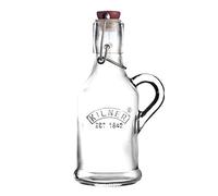Kilner Handled Clip Top Bottles 200ml - Case of 12 Preservation Bottles, Decanting Bottles