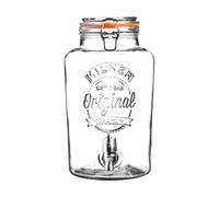 Kilner Kilner drinks dispenser with tap Clear-stainless steel, 8 L
