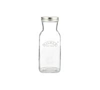 Kilner Kilner juice and sauce bottle Clear-stainless steel, 1 L
