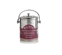 Kilner Kitchen Composter - Fruit and Veg Waste - Silver - 2 Litre
