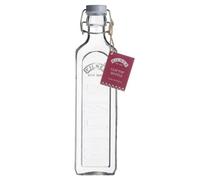 Kilner New Clip Top Glass Bottle 1L - Airtight Storage Bottle With Silicone Seal - Oil Infuser - Sauce & Dressing Bottle