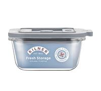 Kilner Fresh Storage 0.31 Litre Airtight Glass Container Durable Leakproof Lid with Vacuum Seal for Food Storage Leftovers Snacks Meal Prep Batch Cooking