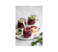 Kilner Preserve Jar 0.25L (250ml) Round Glass Screw Top Lid Preservation Storage Jar for Jams Jellies Chutneys