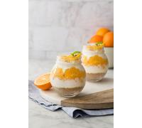 Kilner Preserve Jar 0.4l Glass Orange Shaped Airtight Storage Jar x3