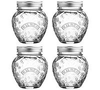 Kilner Preserving Twist Top Glass Jar 0.4 Litre Transparent (Pack of 4)