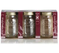 Kilner Ravenhead 0.5 Litre Preserve Jar, Sleeve of 3