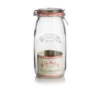 Kilner Round Clip Top Jars 2ltr - Case of 6 | Kilner Preservation Jars, Kilner Storage Jars, Kilner Jam Jars with Cliptop Lid