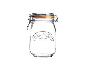 Kilner Round Swing Top Glass Jar | 1L