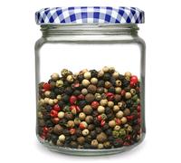 Kilner Round Twist Top Jars 228ml - Case of 12 Preserve Jar, Storage Jar, Sauce Jar, Condiment Jar, Jam Jar
