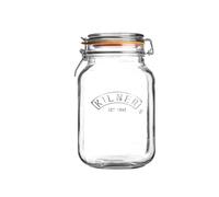 Kilner Square Clip Top Jar 1.5ltr | Kilner Preservation Jar, Kilner Storage Jar