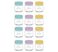 Kilner Set Of 12 Kids Glass Jar 110Ml
