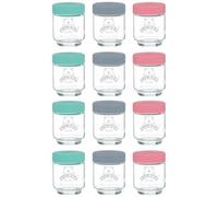 Kilner Set Of 12 Kids Storage Jar 190Ml