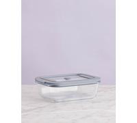 Kilner Set of 2 0.63L Rectangular Storage Boxes Clear