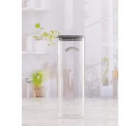 Kilner Set of 2 2L Square Glass Storage Jars Clear