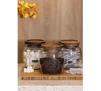 Kilner Set of 3 Universal Storage Jars Natural