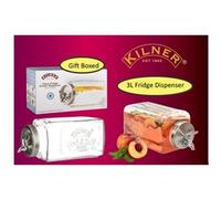 Kilner SQUARE Glass Fridge Dispenser 3 L