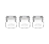 Kilner Square Push Top Jars 250ml Set of 3