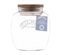 Kilner Universal Jar Wooden Lid 2L Silicone Red Drinking Glass Cup Mug Kitchen