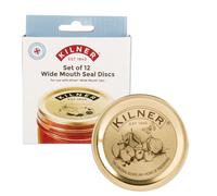 Kilner Wide Mouth Jar Sealing Discs Set Of 12 For 0.2L 0.35L & 0.5 litre Jars
