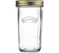 Kilner Wide Mouth Preserve Jar 0.5L (500ml) Glass Storage Jar with Vacuum Seal Lid Ideal for Preserving Whole Fruits Vegetables Pickles Jams