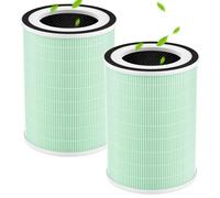 KILO Air Purifier Filter Replacement for Afloia Compatible with Afloia KILO, KILOPLUS, KILO PRO, MIRO and MIRO PRO Air Purifiers, MORENTO Kilo True HEPA 13 Filter, 3-Stage Filtration System, 2 Pack