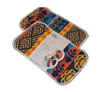 Kilo Jumbo Non-Scratch Scourer, Multi Purpose, Environmentally Friendly Scrubby Cleaning Cloth - Multi Colour (24x14cm Set of 2)