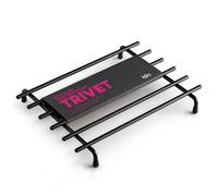 Kilo Large Black Trivet Satin Heavy Duty