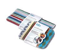 Kilo Non-Scratch Scourer, Purpose, Environmentally Friendly Scrubby - Multi Colour Set of 2, 17x13cm/28cm