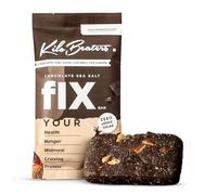 Kilobeaters Chocolate Sea Salt Protein Fix Bars - Pack of 6 x 60g Sugar-Free Protein Bars with No Added Sugar, No Preservatives or Artificial Flavours - Date-Sweetened Energy Snack