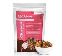 KILOBEATERS Clusters Muesli, Low Carb Breakfast Cereals with High Protein, No Added Sugar, Diet Food, Berry (400 gm) Pack of 1