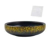 kilolfy Happy Bonsai Pot 8.5 inch Glazed Ceramic Succulent Planter Container