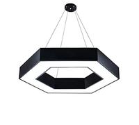 KiLoom Creative Hexagonal Embedded Ceiling Lamp Modern Acrylic LED 24W/42W Dimmable 3000K Warm White Chandelier Chandelier for Dining Room Bedroom Lighting Living Room Lighting