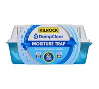 Kilrock Damp Clear Moisture Trap - 2X 500g Sachets - Long Lasting up to 12 Weeks - Helps to Prevent Mould & Mildew Build-up in Caravans, Garages, Boats, Kitchen, Bathroom, Wardrobes and Cupboards