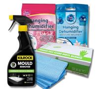 Kilrock Dehumidifier & Mould Remover Essential Cleaning Bundle 5 Piece