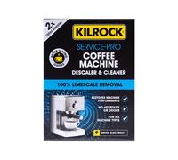Kilrock Service Pro Coffee Machine Descaler & Cleaner 2 x 150ml - Suitable for both automatic and manual machines - Leaves no residue, odours or aftertaste, Black