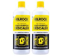 Kilrock Mega-K Multi-Purpose Descaler 2 X 1 Litre (24 Doses) - Limescale Descaling For Kettles, Shower Heads & Coffee Machines -