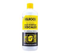 Kilrock Multi-Purpose Descaler 12 Dose Bottle, Removes Limescale from Kettles, Coffee Machines, Toilets, Shower Heads & Taps, Biodegradable, Phosphate Free, Easy to Use, 1Ltr