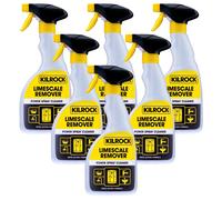 Kilrock Power Spray Limescale Remover 6 x 500ml - For baths, shower surrounds, sinks and taps