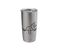 Kilroy was HERE Graffiti Art Stainless Steel Insulated Tumbler