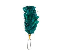 Kilt Emporium Scottish Traditional Glengarry Hat Feather Balmoral Hackles - Highland Headwear Plume - 6 Inches (Green)