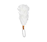 Kilt Emporium Scottish Traditional Glengarry Hat Feather Balmoral Hackles - Highland Headwear Plume - 6 Inches (White)