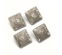 Kilt Jacket Button Set of 4pcs | Lion Rampant | Scottish Heritage Gift for Men and Women | Kilt Accessory | Replacement Fastening Buttons