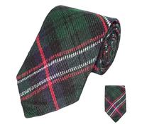 Kilt Loom Men’s Scottish Tartan Necktie - Classic Plaid Tie - Acrylic Wool Dress Tie for Weddings, Formal Events, Highland Wear & Gifts (SCOTTISH NATIONAL)