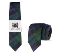 Kilt Loom Men’s Scottish Tartan Necktie - Classic Plaid Tie - Acrylic Wool Dress Tie for Weddings, Formal Events, Highland Wear & Gifts (Mackay Modern)
