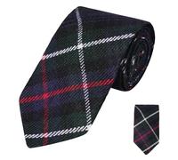Kilt Loom Men’s Scottish Tartan Necktie - Classic Plaid Tie - Acrylic Wool Dress Tie for Weddings, Formal Events, Highland Wear & Gifts (MACKENZIE)