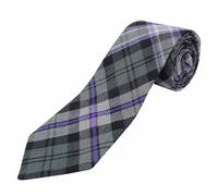 Kilt Mania Classic Tartan Pattern Necktie (Black Scottish National)
