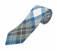 Kilt Mania Classic Tartan Pattern Necktie (Blue Dress Stewart)