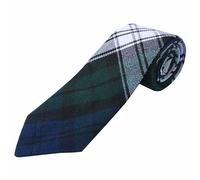 Kilt Mania Classic Tartan Pattern Necktie (Dress Black Watch)