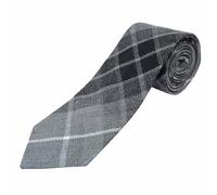 Kilt Mania Classic Tartan Pattern Necktie (Grey Fraser)