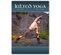 Kilted Yoga 2025 - A3-Posterkalender: Original Carousel-Kalender [Mehrsprachig] [Kalender]
